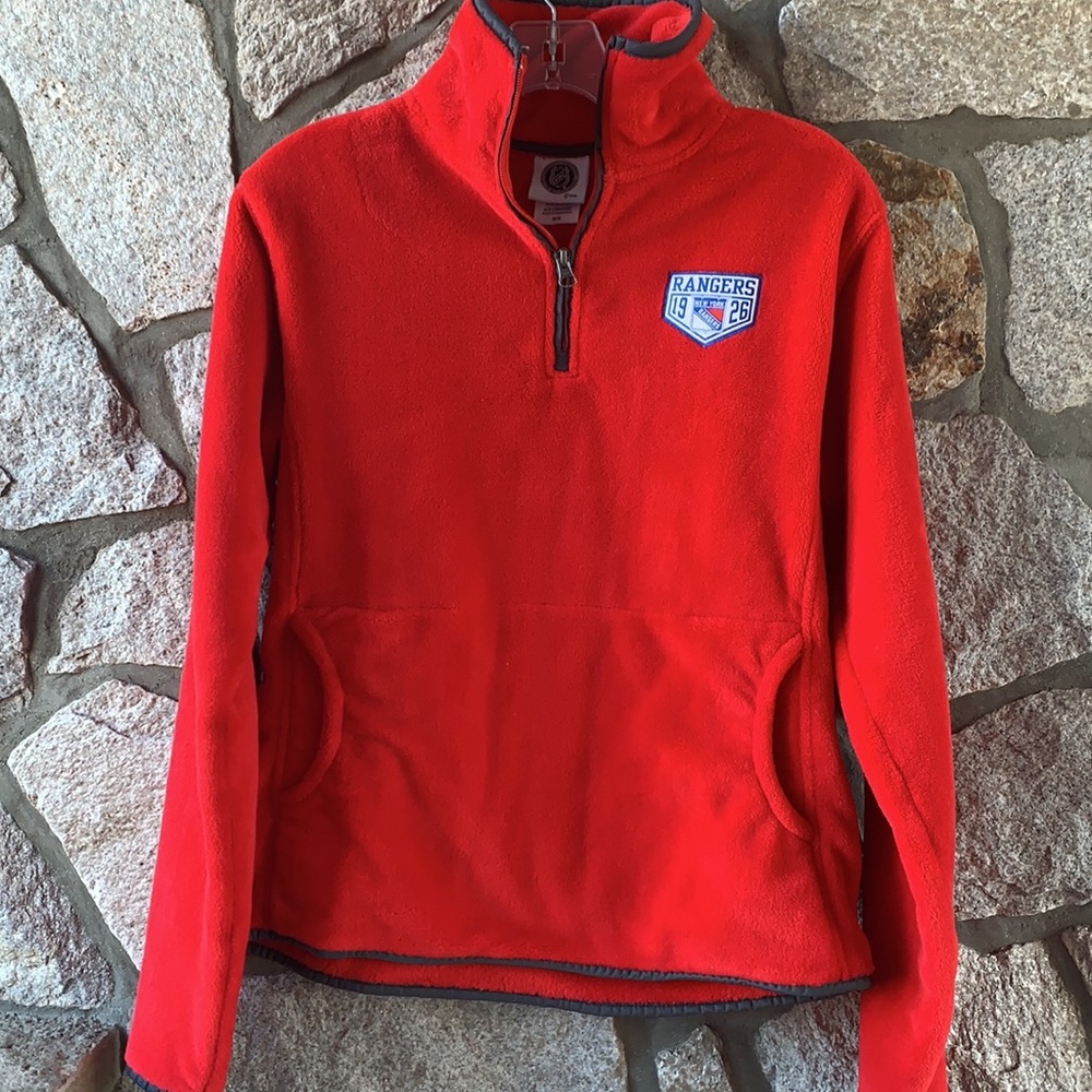 NY Rangers NHL Fleece Zip Up